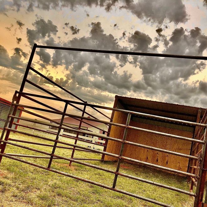 Corrals for our overnight horse guests