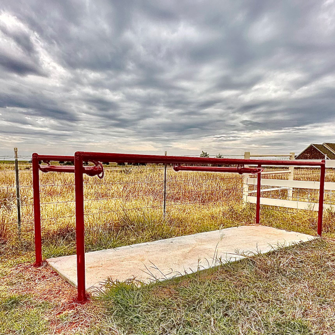 Wash bay for your horses during your overnight stay at KK's Horse Hotel